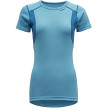 Dámské triko Devold Hiking Woman T-shirt modrá Malibu/Skydiver