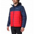 Чоловіча куртка Columbia Powder Lite Hooded Jacket червоний/синій Mountain Red, Collegiate Navy