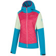 Жіноча куртка La Sportiva Kap Hybrid Hoody W рожевий/синій