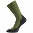 Ponožky Lasting WHI tmavě zelená zelená