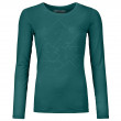 Жіноча футболка Ortovox 185 Merino Tangram Ls W зелений