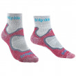 Dámské ponožky Bridgedale Trailsport LW T2 MC Crew Women´s růžová dusky pink
