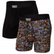 Боксерки Saxx Ultra Super Soft Boxer BF 2Pk чорний