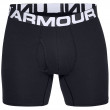 Boxerky Under Armour Charged Cotton 6in 3 Pack černá Black