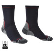 Чоловічі шкарпетки Bridgedale Hike LW T2 CP Boot чорний/червоний
