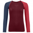 Жіноча футболка Ortovox 120 Comp Light Long Sleeve W червоний dark blood