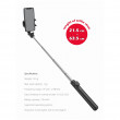 Селфі палка Swissten BLUETOOTH SELFIE STICK ALUMINUM TRIPOD PRO