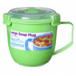 Hrnek Sistema Microwave Large Soup Mug Color zelená