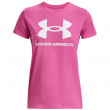 Жіноча футболка Under Armour Live Sportstyle Graphic SSC рожевий/білий