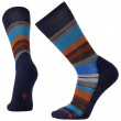 Pánské ponožky Smartwool Men`s Saturnsphere černá/modrá deep navy h-cardamom