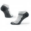 Шкарпетки Zulu Merino Summer M 3-pack сірий/чорний