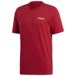 Pánské triko Adidas Ascend Essentials Plain červená