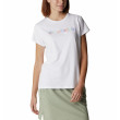 Жіноча футболка Columbia Trek Ss Graphic Tee білий