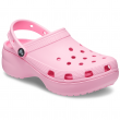Шльопанці жіночі Crocs Classic Platform Clog W рожевий