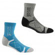 Жіночі шкарпетки Regatta Ladies 2pk Sock сірий/синій