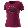 Жіноча футболка Dynafit Artist Series Co T-Shirt W червоний