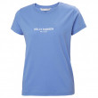 Жіноча футболка Helly Hansen W Rwb Graphic T-Shirt синій