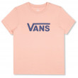 Жіноча футболка Vans Wm Drop V Ss Crew-B рожевий
