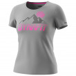 Жіноча функціональна футболка Dynafit Transalper Graphic S/S Tee W сірий