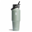 Термопляшка Hydro Flask Wide Flex Straw Travel Bottle 32 Oz чорний/сірий AGAVE