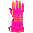 Dětské rukavice Relax Puzzy růžová/žlutá růžová, neon žlutá