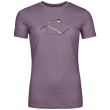 Жіноча футболка Ortovox 150 Cool Peak Focus Ts Women's фіолетовий Wild Berry