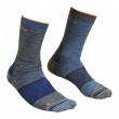 Шкарпетки Ortovox Alpinist Mid Socks сірий/синій Dark grey