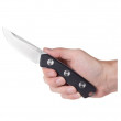 Nůž Acta Non Verba P200 Mk.II Stonewash, plain edge, leather sheath