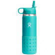 Дитяча пляшечка Hydro Flask Kids Wide Mouth 20 oz Straw Lid/Boot