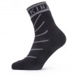 Nepromokavé ponožky Sealskinz WP Warm Weather Ankle Hydrostop černá/šedá Black/Grey