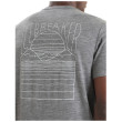 Чоловіча функціональна футболка Icebreaker Tech Lite II SS Tee Mountain Sunset