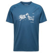 Чоловіча футболка Mammut Mountain T-Shirt Men 8035m синій deep ice