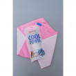 Chladivý Šátek N-Rit Cool Towel Twin růžová bílý/růžový