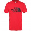 Pánské triko The North Face Easy Tee červená/černá TNF Red/TNF Black