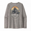 Жіноча футболка Patagonia W's L/S Cap Cool Daily Graphic Shirt - Lands