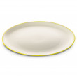 Тарілка Omada SANALIVING Dinner Plate 24xh2cm бежевий/зелений