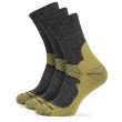 Шкарпетки Zulu Merino Men 3 pack сірий/жовтий