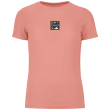 Жіноча футболка Ortovox 185 Merino Square T-shirt Women's рожевий Bloom