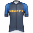 Чоловіча велофутболка Scott M's RC Pro SS синій/помаранчевий