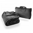 Cestovní deka Cabeau Fold 'n Go Blanket černá Charcoal