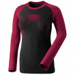 Жіноча функціональна футболка Dynafit Speed Dryarn W L/S Tee червоний/чорний