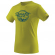 Чоловіча футболка Dynafit Graphic Co M S/S Tee жовтий