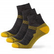 Шкарпетки Zulu Merino Lite Women 3 pack сірий/жовтий