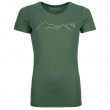 Жіноча футболка Ortovox Merino Mountain Ts W зелений