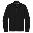 Чоловіча функціональна футболка Smartwool M Classic Thermal Merino Base Layer 1/4 Zip B чорний