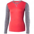 Жіноча функціональна футболка Zulu Merino 160 Long сірий/рожевий