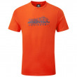 Чоловіча футболка Mountain Equipment Skyline Tee помаранчевий