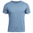 Pánské triko Devold Breeze Man T-Shirt světle modrá Glacier melange