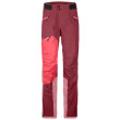 Жіночі штани Ortovox Westalpen 3L Pants W Blue Lake червоний