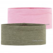 Пов'язка Kari Traa Nora S Headband 2Pk рожевий/зелений
